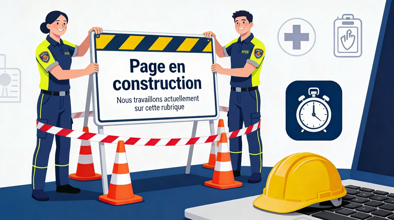 Page en construction — Nous travaillons actuellement sur cette rubrique